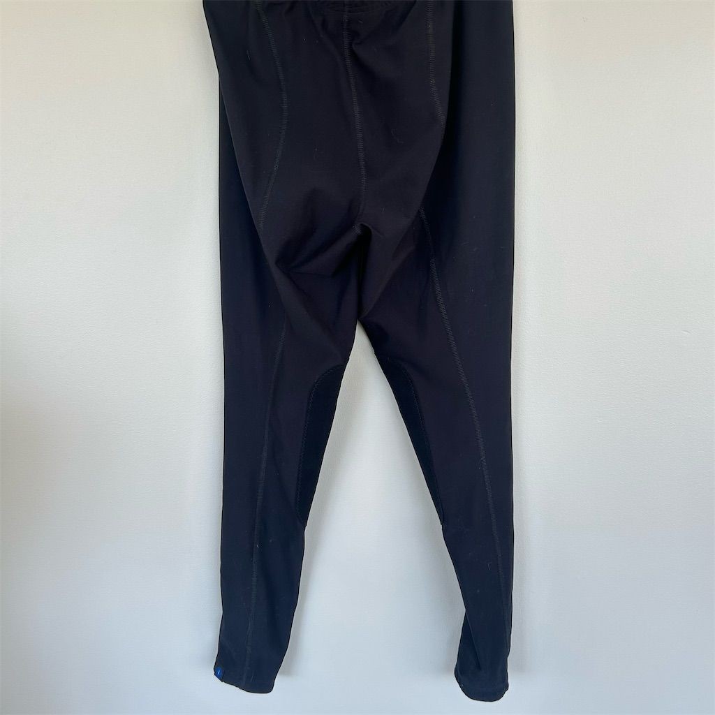 Irideon Black Riding Pants Tights Breeches Womens X Large Knee Patch