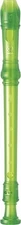 Yamaha YRS-20 3 Piece Soprano Recorder, Green