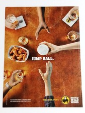 Buffalo Wild Wings Magazine Ad Wings Beer Sports JUMP BALL 2012 Sports Bar