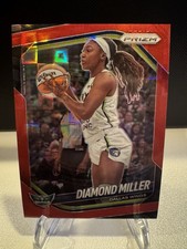 2025 Panini Prizm WNBA Diamond Miller Red Pandora Prizm #27 Minnesota Lynx
