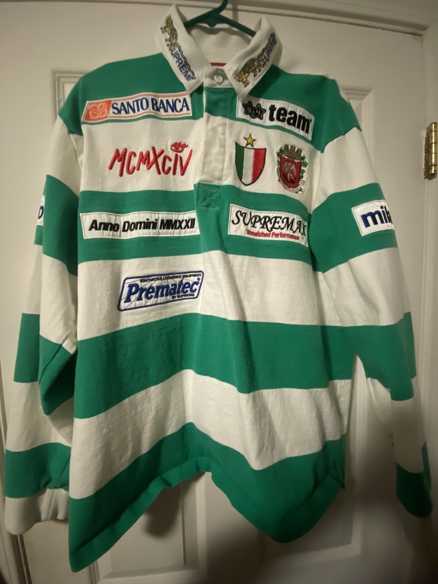 トップス Supreme Stripe Rugby M Supreme Stripe Rugby (FW25) Black Men's - FW25 - US