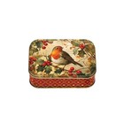 Elite Tins Robin Small Rectangular Tin