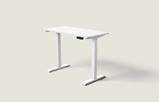 Desktronic HomeOne Standing Desk – 120 x 60 cm Height Adjustable Desk | White