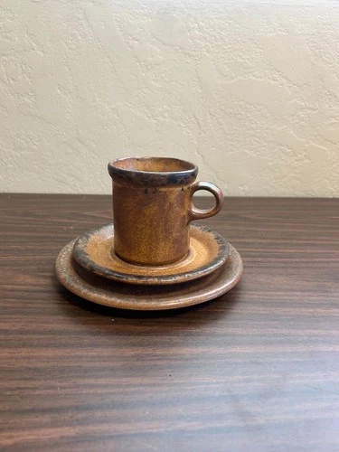 McCoy Canyon Mesa Stoneware Cup & Sauser Set