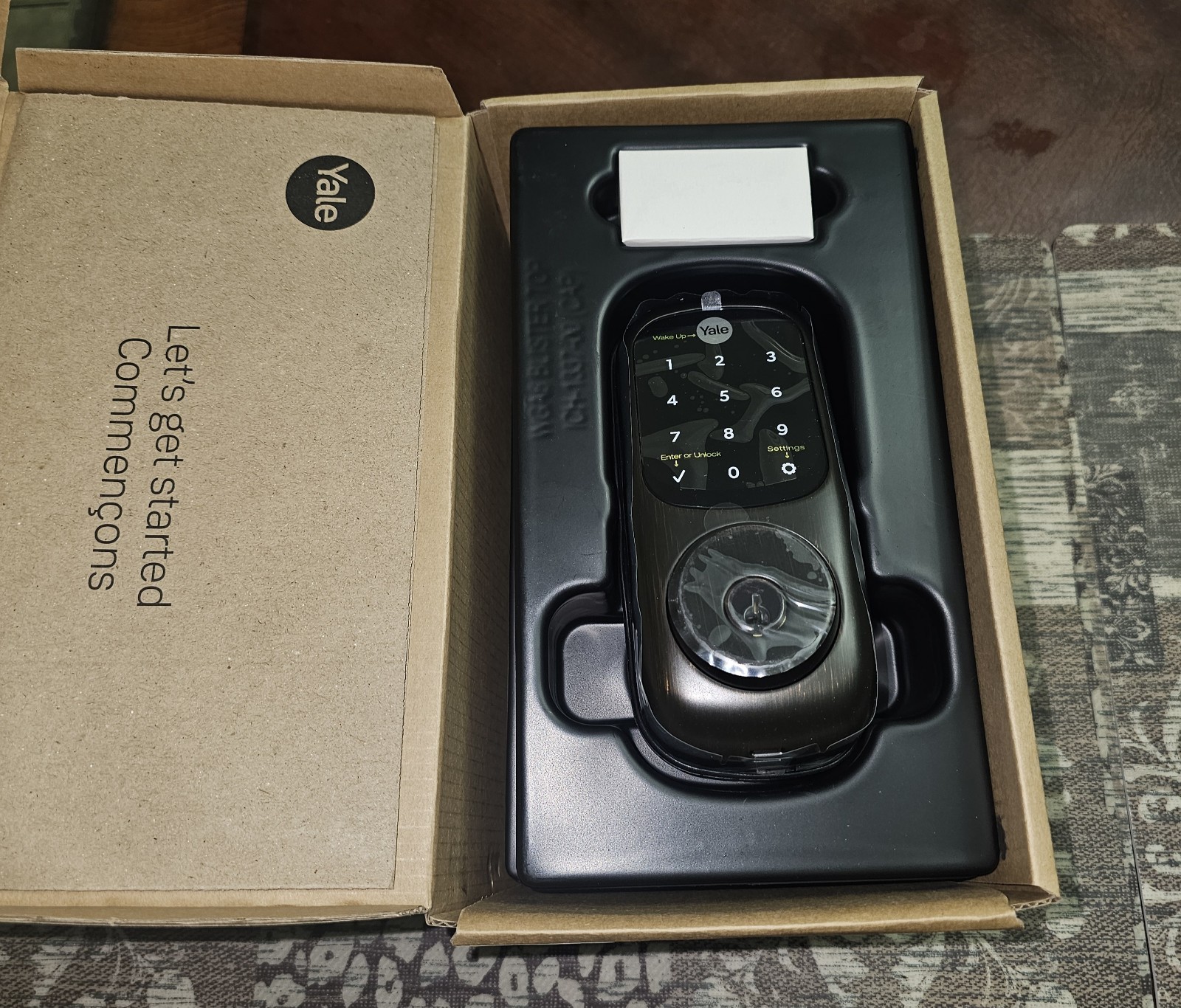 Yale Assure Lock Touchscreen Deadbolt with Wi-Fi Bluetooth Keyed Entry  