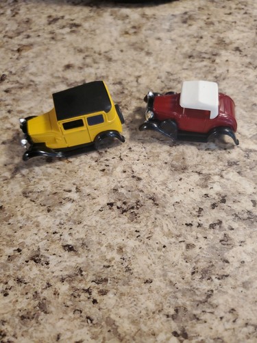 Vtg Tyco 32 Ford Pro Roadster Vicky Red Yellow Body Only Ho Scale Slot Car B331