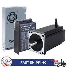 1 Axis Nema 34 Stepper Motor 12.0Nm & Driver & 60V Power Supply CNC Kit