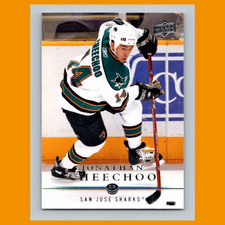 Jonathan Cheechoo #38 2008-09 Upper Deck San Jose Sharks Hockey Card NHL