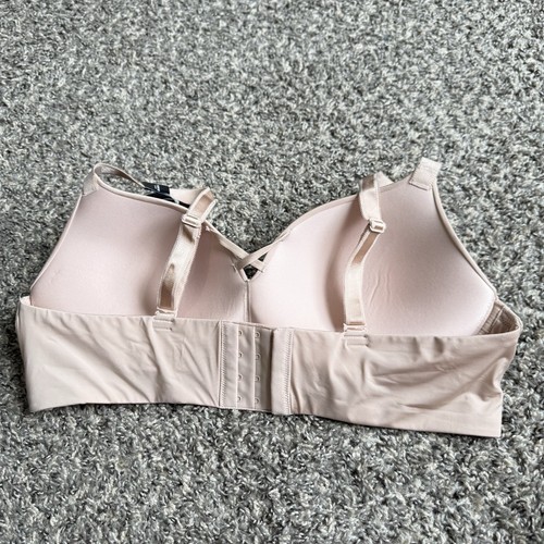Torrid 360 Rückenglättender bügelloser Push Up Plunge BH Damen 38D Rose Dust Neu - Bild 3 von 4