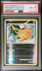 Pokemon Dragonite 2/146 Reverse Holo PSA 8 Legends Awakened 2008 Rare DP