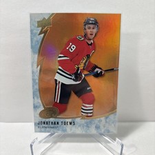 2019-20 Upper Deck Ice Orange #4 Jonathan Toews Blackhawks