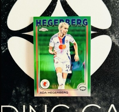 2024-25 Topps Chrome Women s UCL - Ada Hegerberg Green /99 - Lyon