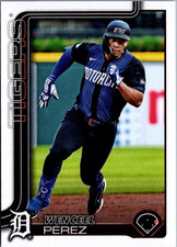 2025 Topps #646 Wenceel Perez Detroit Tigers