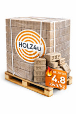 RUF Holzbriketts aus Hartholz 1 Palette = 960 kg Buche Eiche Brennholz 0,39€/kg