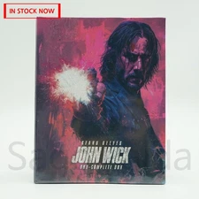 NEW SEALED John Wick 4K UHD Only Complete Box Blu-Ray - 4 Disc  NOVA Limited