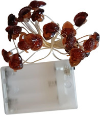 Thanksgiving Decorations Acorn Lights String 15FT LED Acorn String Lights Fall