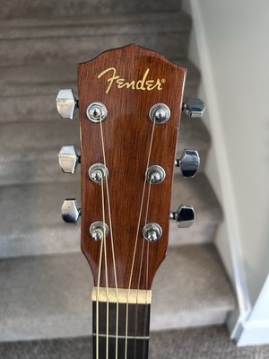 DG-60/NAT Fender Acoustic Guitar w/ strap and original box | eBay
