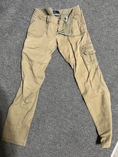 Vintage American Eagle Pants Sz 4 Khaki Utility AE Surplus Cargo Grunge Y2K