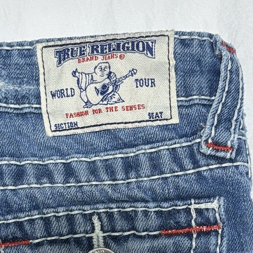 True Religion Big T Denim Blue Jeans Girl’s 8 - Picture 6 of 8