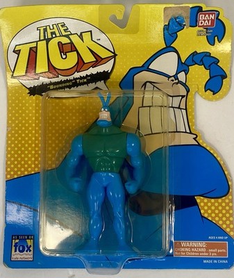 1994 Bandai Fox Children's Network The Tick 6'' Action Figure - ''Bounding'' Tick 