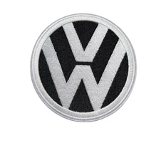 VW Volkswagen Auto Car Patch, Iron On/Sew On