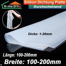 Płyta silikonowa mata półprzezroczysta uszczelka płyta silikonowa grubość 1-20mm
