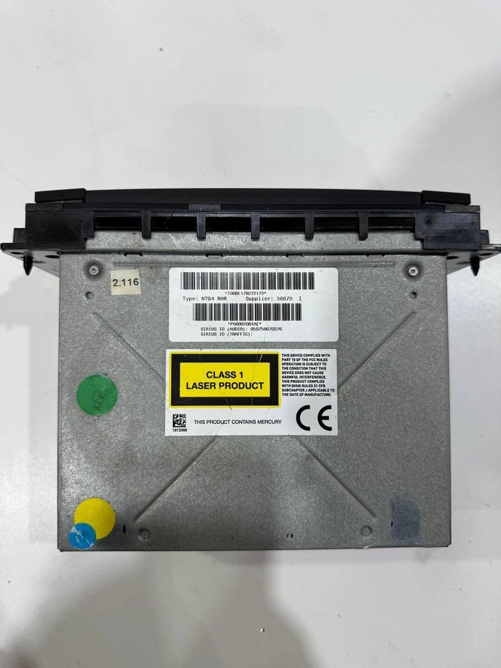 Chrysler 200 AM/FM 2012 CD/DVD MP3 navegación radio — OEM P68092001AE Foto 4 de 4