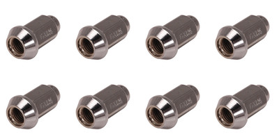 8 PK ITP ALUG14BX1eb8-2e8ddf-8X Tapered Chrome Lug Nut 10mm x 1.25mm Thread