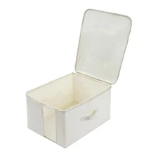 18L Clothes Storage Bag, 14 x 11 x 7 in, Standing Upright Linen Closet Small