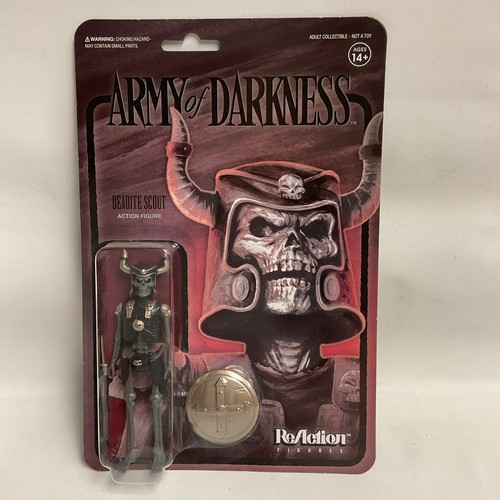 Army Of Darkness ReAction Figure Wave 2 - Deadite Scout MOC - Foto 1 di 2