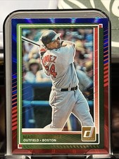 2025 Panini Donruss - Manny Ramirez #26 Red & Blue Laser