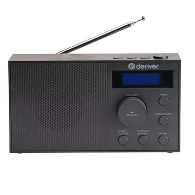 DENVER DAB+/UKW-Radio DAB-51B, schwarz