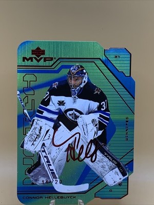 2021-22 Upper Deck MVP - 20th Anniversary Connor Hellebuyck #87 #d 14/20 sp