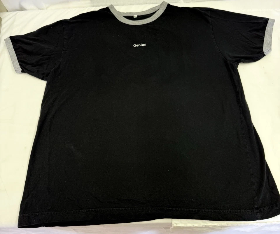 Early Apple Store Genius Bar Tshirt Ringer Neck & Short Sleeves XL Excellent - Image 2 of 4