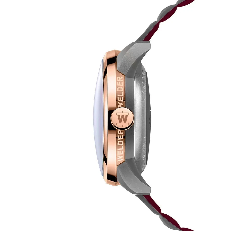Reloj pulsera para mujer Welder Spark WWRL2018 correa magnética de silicona gris Foto 4 de 4