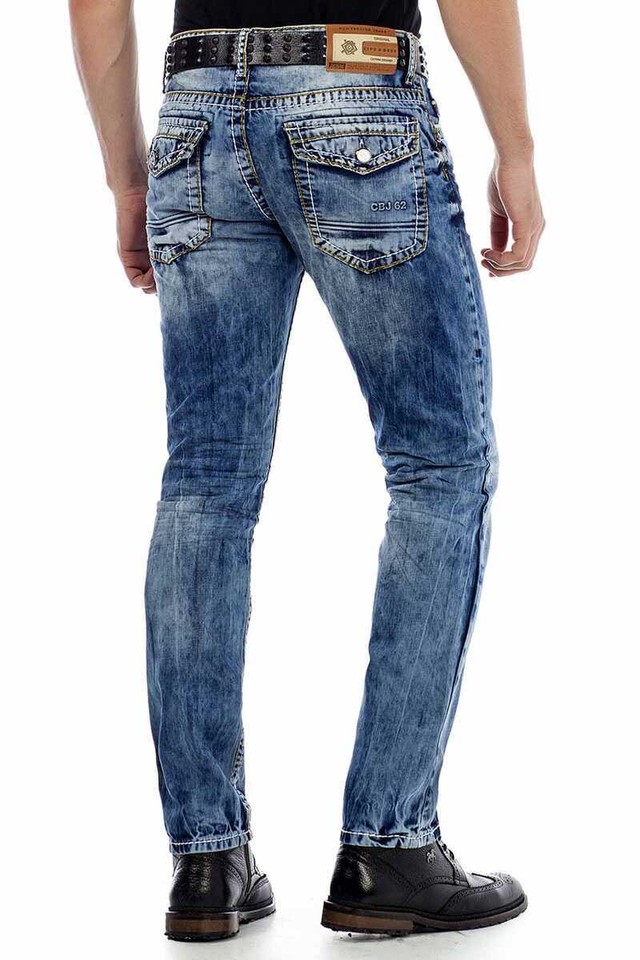 Cipo & Baxx Dallas Herren Jeans Denim CD434 (W33/L32