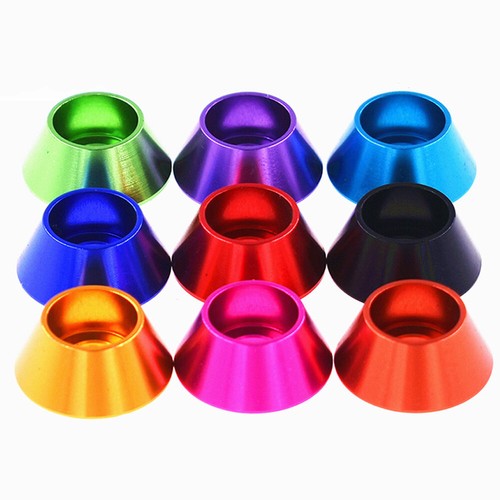 Junta de cabezal de tapa de aleación de aluminio colorido para lavadora M3-M6 para decoración de tornillos hágalo usted mismo - Imagen 3 de 8