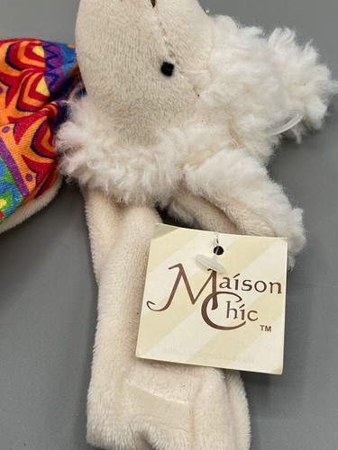Manta de seguridad Maison Chic Lucky the Llama Paci-Blankie NUEVA - Imagen 2 de 3