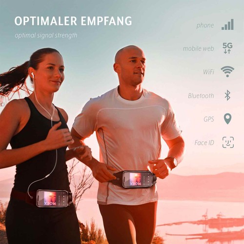 Handy Laufgürtel für HTC Desire 820 Sport Hülle Leicht Touch Fitness Bauchtasche - Picture 4 of 8