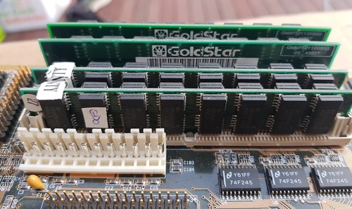 Asus P/I-P55TP4N Socket 7 Vintage ISA Motherboard with RAM. Untested - Picture 12 of 12