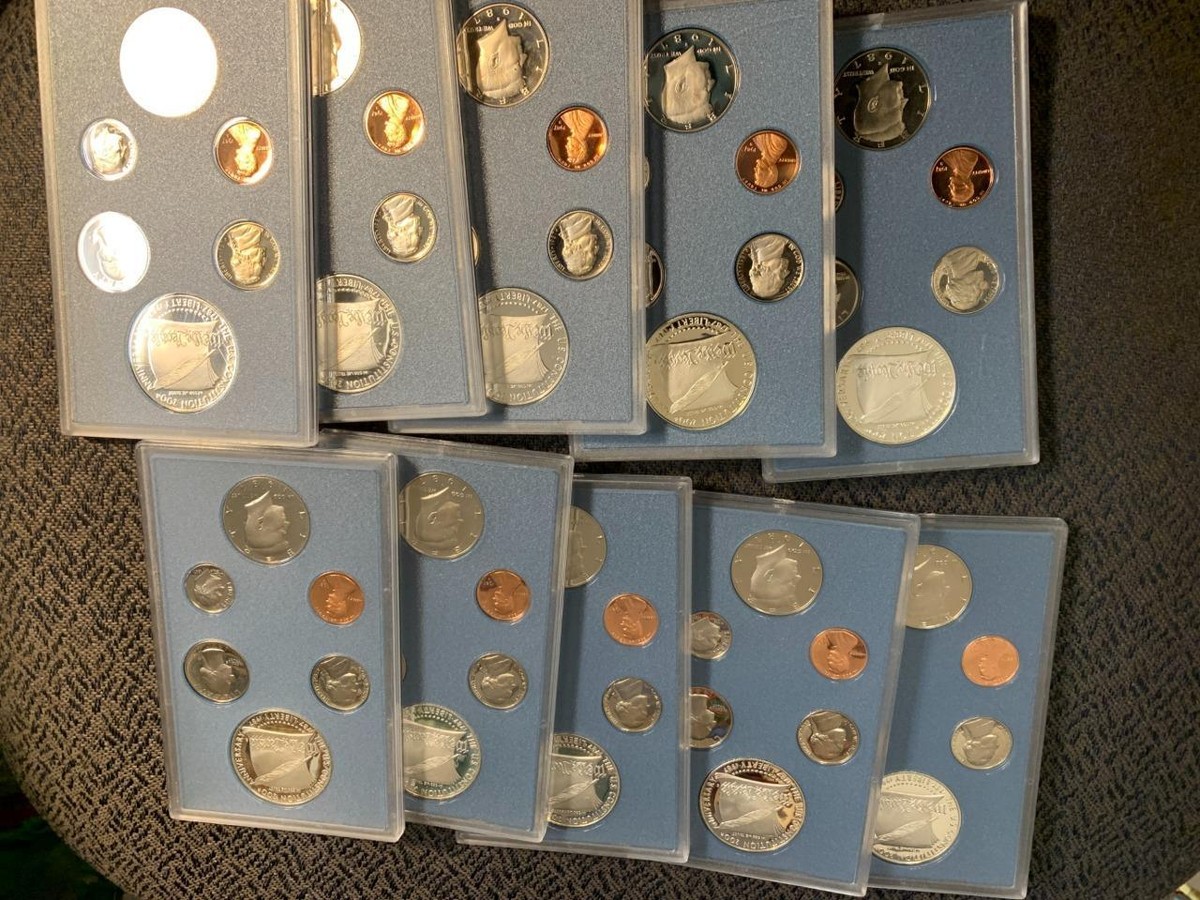 10) 1987Constitution Proof Set from Prestige Set as Pictured