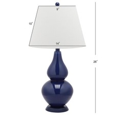 Safavieh CYBIL DOUBLE GOURD TABLE LAMP, Reduced Price 2172748758 LIT4088B-SET2