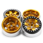 2.2 inch Metal Beadlock Wheel Rims for 1:10 RC Car Axial SCX10 RR10 Wraith 90048