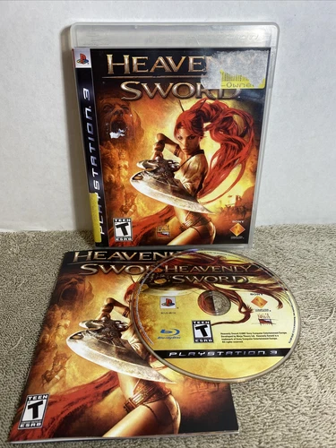 Heavenly Sword (Sony PlayStation 3, 2007) PS3 Tested w/ Manual Action RPG Game