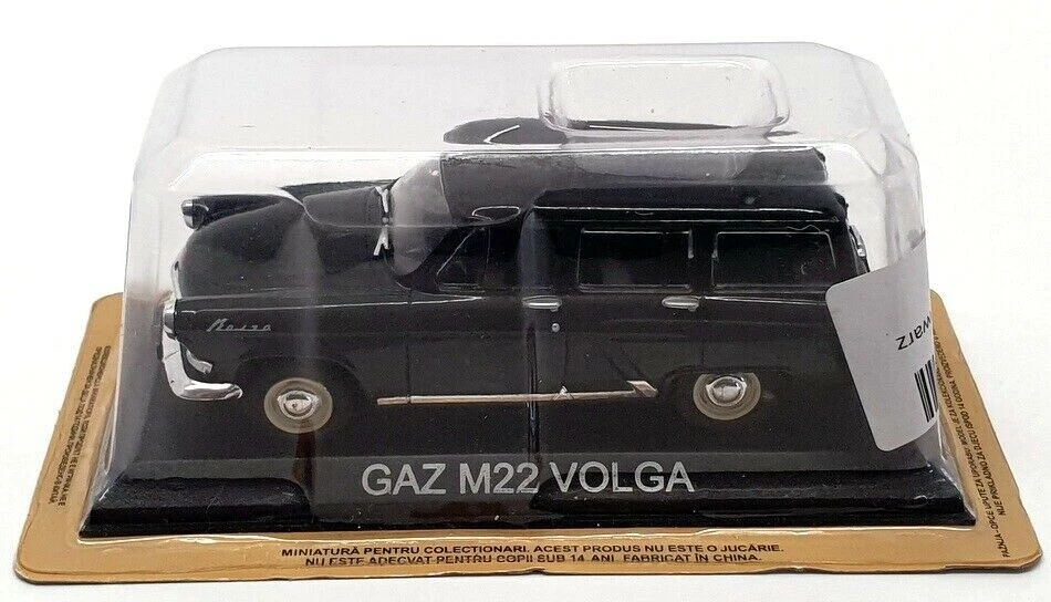 IXO - GAZ M22 Volga Station Wagon 1960 negro vendido en blister - 1/43 - MA... Foto 2 de 2