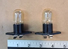Microwave oven light bulb lamp globe Z187 125V / 240v 20W - qty. 2 for 1 price