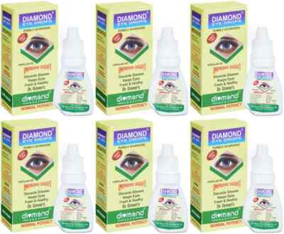 Diamond Eye Drops (6 x 10ml) Herbal Ayurvedic Eye Wellness