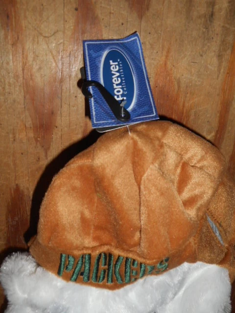 SOMBRERO MASCOTA COLGANTE FOREVER COLLECTIBLES GREEN BAY PACKERS NUEVO CON ETIQUETAS Foto 2 de 3