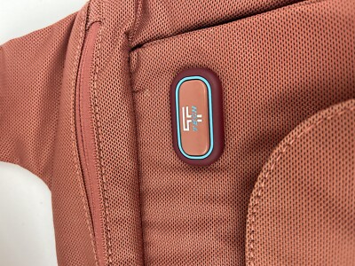 Tumi T-Tech Orange/Peach Nylon- Aqua Inside Crossbody Bag 5123CND