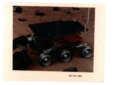 NASA PRESS RELEASE LARGE FORMAT TRANSPARENCY PHOTO SOJOURNER IN MARS YARD